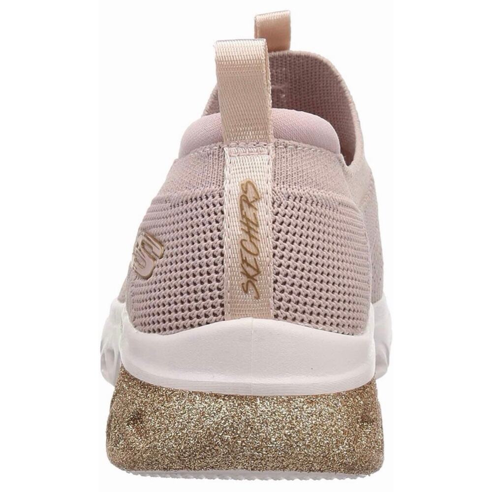 Skechers glide step / size 8.5 gold and nude pink - Picture 3 of 11